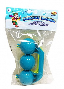 Тройная форма для лепки снежков - Зимние забавы (Abtoys, PT-00869)